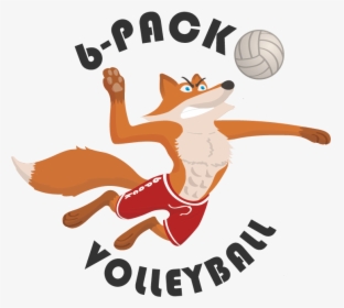 6 Pack Volleyball, HD Png Download, Transparent PNG