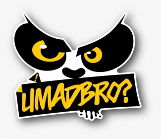 U Mad Bro Png Transparent Images - Logo Stiker, Png Download, Transparent PNG