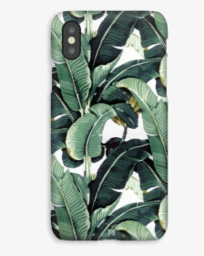 Banana Leaf Case Iphone Xs - Banana Leaves Wallpaper Iphone, HD Png Download, Transparent PNG