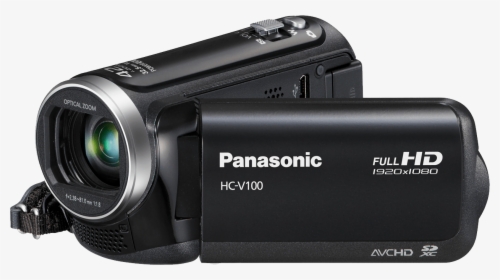 Video Camera Png Transparent Images - Panasonic Hc V100m, Png Download, Transparent PNG