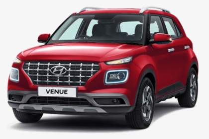 Hyundai Venue Suv Fiery Red Ex B - Compact Sport Utility Vehicle, HD Png Download, Transparent PNG