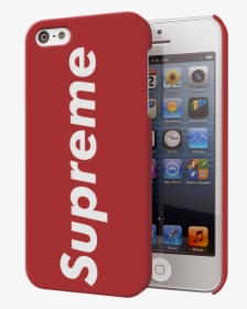Supreme Red Cases For Iphone 6, HD Png Download, Transparent PNG