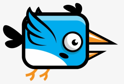 Flying Bird 22 Clip Arts - Flappy Bird Png Sprite, Transparent Png, Transparent PNG