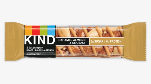 Null - Kind Bar Caramel Almond Sea Salt, HD Png Download, Transparent PNG