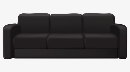 Couch Clipart Black - Transparent Red Couch Png, Png Download, Transparent PNG
