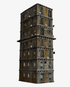 Old High Rise Building, HD Png Download, Transparent PNG