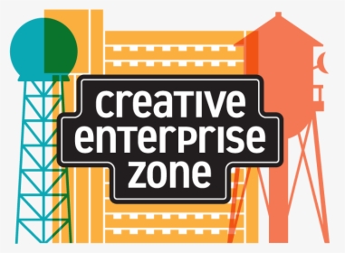 Creative Enterprise Zone Logo - Graphic Design, HD Png Download, Transparent PNG