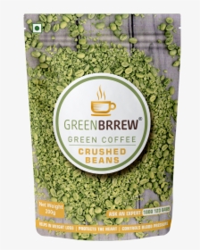 Greenbrrew Organic Unroasted Green Coffee Crushed Beans - Mung Bean, HD Png Download, Transparent PNG