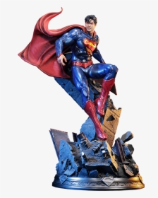 Superman Statue Png, Transparent Png, Transparent PNG