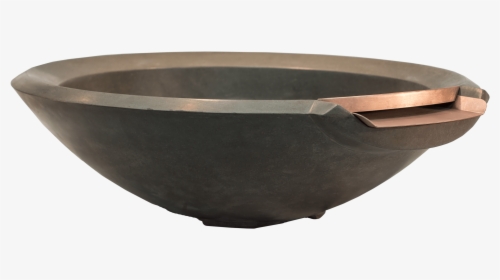 Round Cast Stone Fire And Water Bowl - Earthenware, HD Png Download, Transparent PNG