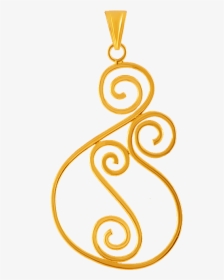 22kt Yellow Gold Pendant For Women - Pendant, HD Png Download, Transparent PNG