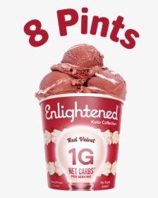 Enlightened Ice Cream Keto Collection, HD Png Download, Transparent PNG