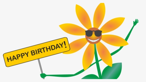 Sunshine Happy Birthday Clipart, HD Png Download, Transparent PNG