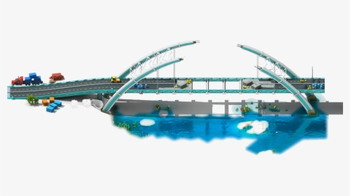 Water Bridge Png - Bridge With Water Png, Transparent Png, Transparent PNG