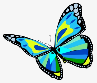 Butterfly Cliparts For Free Butterflies Clipart And - Butterfly Flying Clip Art, HD Png Download, Transparent PNG