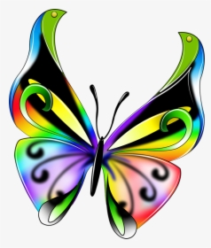0 7ae50 3222a08c Xxxl Butterfly, Clip Art And Dragonflies - Бабочки Клипарт На Прозрачном Фоне, HD Png Download, Transparent PNG