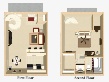 Riverside Mezzanine Apartment Rental - Indianapolis Apartments Floor Plans, HD Png Download, Transparent PNG