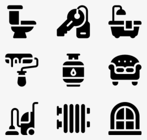Apartment Icon Packs - Climate Change Vector Icons, HD Png Download, Transparent PNG