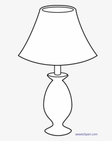 Lamp Clipart Line Art - Easy Lamp Design Drawing, HD Png Download, Transparent PNG