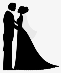Http - //danimfalcao - Minus - Com/mrxrdpuzqfjht Bride - Wedding Couple Silhouette Png, Transparent Png, Transparent PNG