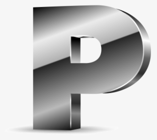 P Transparent Letter Pinterest - Silver Letter A Png, Png Download, Transparent PNG