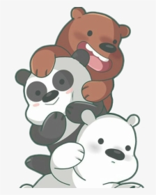 Clipart Animals Report - Cute Kawaii We Bare Bears, HD Png Download, Transparent PNG