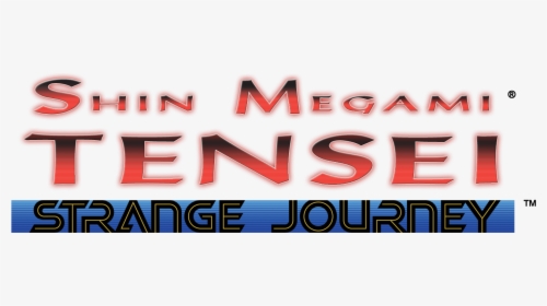 Shin Megami Tensei Strange Journey Logo - Shin Megami Tensei, HD Png Download, Transparent PNG