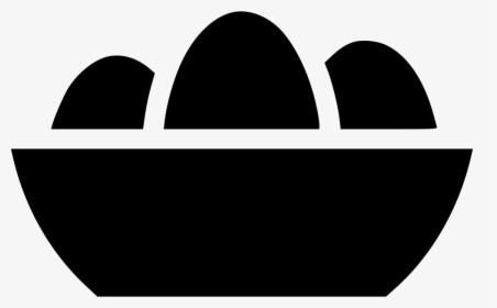 Eggs Egg Bowl Decorated Paschal - Egg Bowl Icon Png, Transparent Png, Transparent PNG