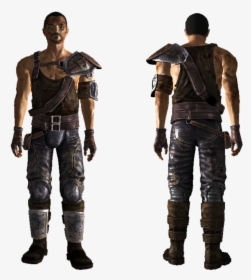 Raider Commando Armor - Fallout New Vegas Leather Armor, HD Png Download, Transparent PNG