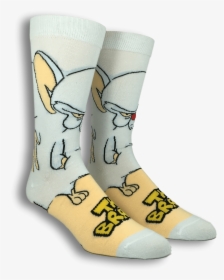 Pinky And The Brain, The Brain 360 Socks   Class, HD Png Download, Transparent PNG