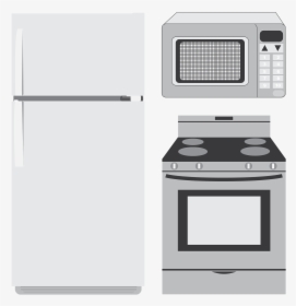Clipart Kitchen Appliances - Kitchen Appliances Clipart, HD Png Download, Transparent PNG