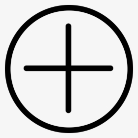 Plus Icon Round - Plus Round Icon White, HD Png Download, Transparent PNG
