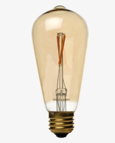 Edison Vintage Light Bulb, HD Png Download, Transparent PNG