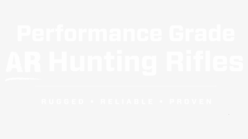 Performance Grade Ar Hunting Rifle - Colorfulness, HD Png Download, Transparent PNG