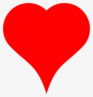 Red Heart Clip Art - Heart Shape, HD Png Download, Transparent PNG