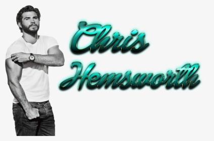 Chris Hemsworth Png Transparent Images - Graphic Design, Png Download, Transparent PNG