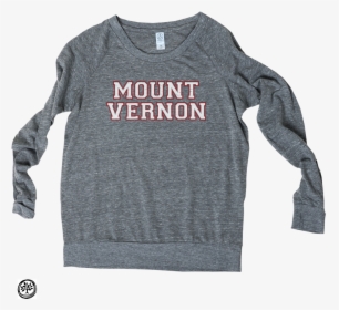Mount Vernon - Slouchy Pullover - Grey - One Mission, HD Png Download, Transparent PNG