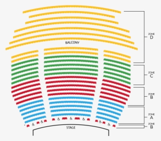 Bailey Hall Seating Chart - Bridget Riley, HD Png Download, Transparent PNG