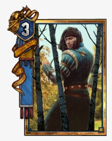 The Witcher Card Game Database - Vernon Roche Gwent, HD Png Download, Transparent PNG