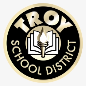 Troy School District Logo, HD Png Download, Transparent PNG