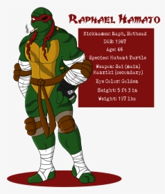 Tmnt Hothead Raphael, HD Png Download, Transparent PNG