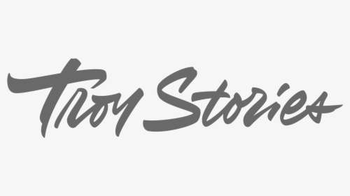 Troy Stories Logo - Calligraphy, HD Png Download , Transparent Png ...