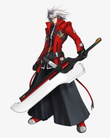 Concept Art Of Ragna The Bloodedge From Blazblue - Ragna The Bloodedge Sword, HD Png Download, Transparent PNG