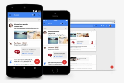 Google Inbox Png Transparent Background - Inbox For Gmail, Png Download, Transparent PNG