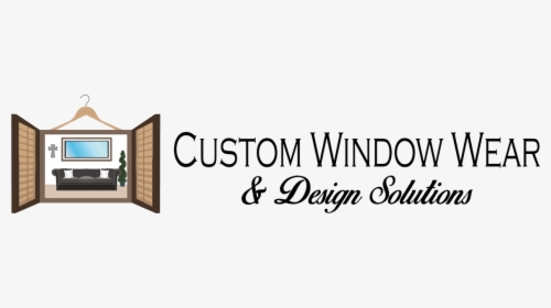 Custom Window Wear And Design Solutions Logo - Calligraphy, HD Png Download, Transparent PNG