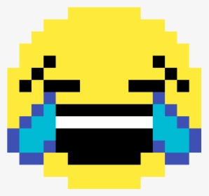 Laughing Emoji Pixel Art, HD Png Download, Transparent PNG