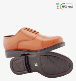 Police Brown Leather Shoes, HD Png Download, Transparent PNG