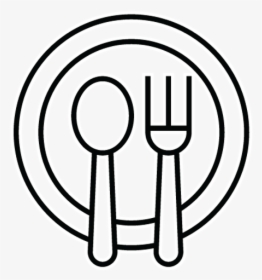 Meals Icon - Circle, HD Png Download, Transparent PNG