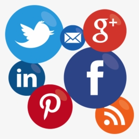 Round Social Media Icon Png, Transparent Png, Transparent PNG