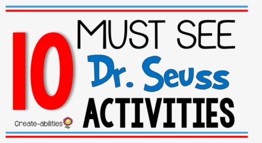 Clip Art Must See Activities - Dr Seuss, HD Png Download, Transparent PNG